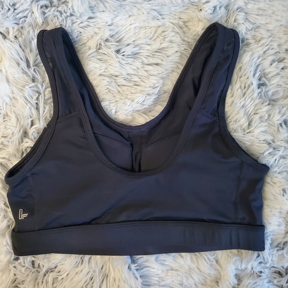 Fabletics Sports Bra Size Medium Black - Picture 2 of 6